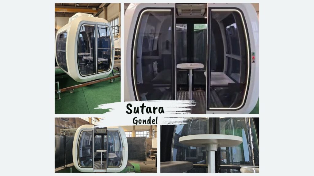 Sutara Gondola Ferris wheel with climate control